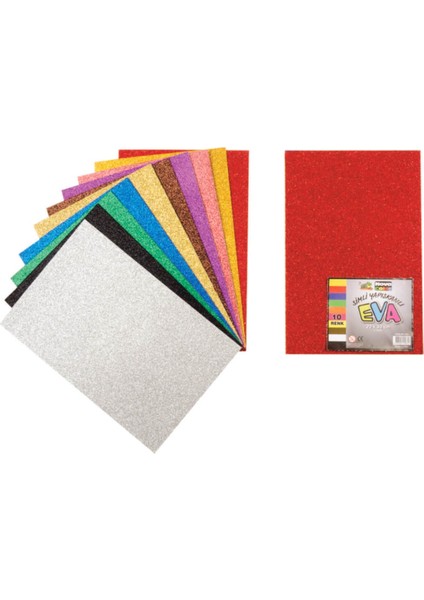 Color Eva Simli Yapışkanlı 20X30 10 Lu NC-272