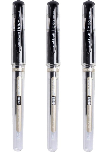 UM 153 Signo Broad 1.0 Imza Kalemi Siyah 3 Adet