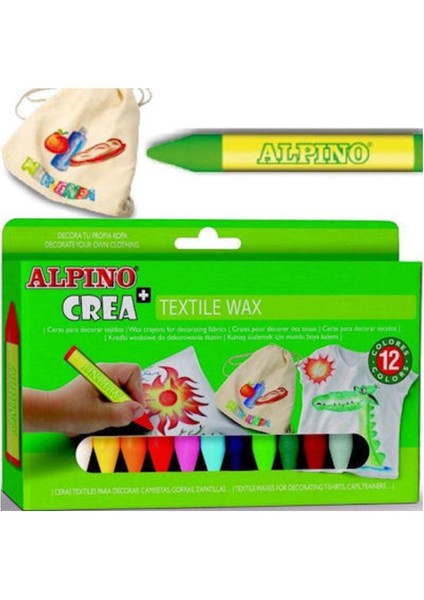 Crea Textile Wax Kumaş Için Mumlu Boya 12