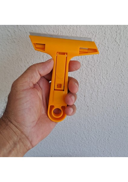 Cam Kazıma Bıçağı 10CM Kalıntı Temizleme Sıyırma Profesyonel 12 Yedek Bıçaklı indirimleri