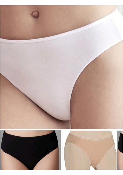 3 Adet Iz Yapmaz Bayan Bikini Külot