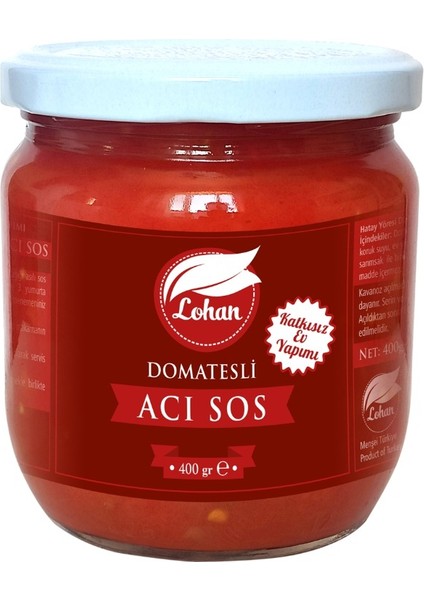Ev Yapımı Acı Domatesli Sosu Acılı Sos 400 gr
