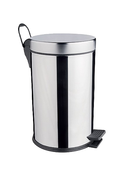 Çelik 16 Litre Pedallı Çöp Kovası
