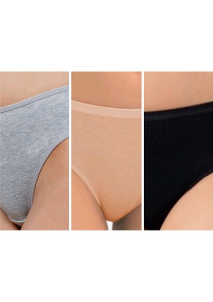 3 Adet Iz Yapmaz Bayan Bikini Külot