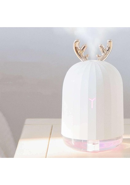 Lovely Humidifier 7 LED Işıklı Hava Nemlendirici Aroma Buhar Makinesi 220ML Esansiyel Aromatik Temizleyici