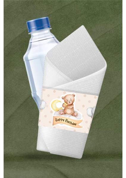 Ayıcık Temalı Peçete Sargısı 16'lı