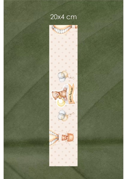 Ayıcık Temalı Peçete Sargısı 16'lı fiyatları