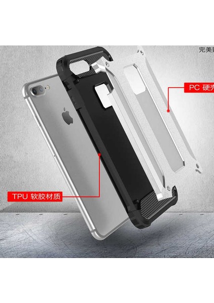 Apple iPhone 8 Kılıf Çift Katmanlı Tank Silikon Kapak modelleri
