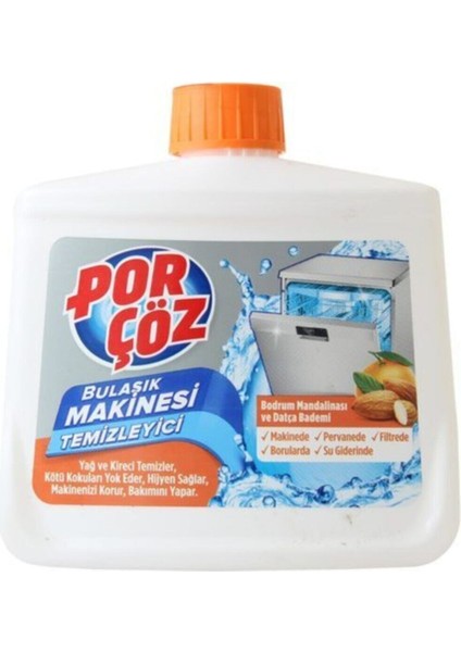 Bulaşık Makinesi Temizleyici Bodrum Mandalinalı 250 ML