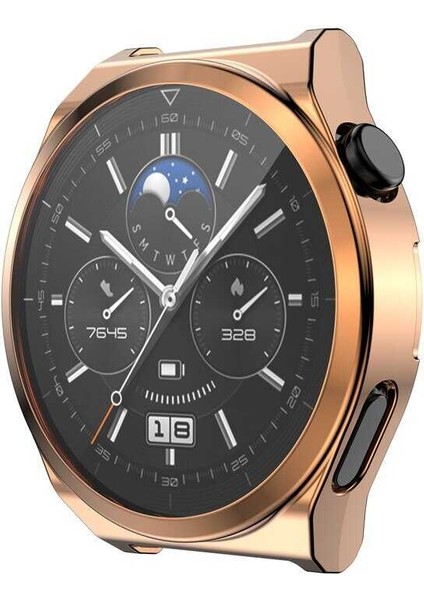 Huawei Gt3 Pro Akıllı Saat Silikon Kasa Koruyucu Gard 02 43mm Gri fırsatları