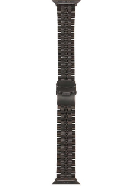 Apple Watch Seri 6/SE/5/4 Şeritli Bakla Tasarımlı Metal Kordon KRD-54 44mm Lacivert indirimleri