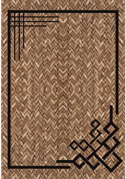 Dijital Baskılı Kaymaz Tabanlı Yıkanabilir 2'li Set Banya Halısı Klozet Takımı Paspas VHKZ-SD-357 fiyatları