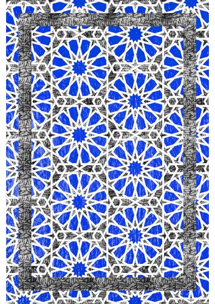 Dijital Baskılı Kaymaz Tabanlı Yıkanabilir 2'li Set Banya Halısı Klozet Takımı Paspas VHKZ-SD-815 fiyatları