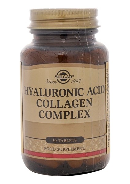 Hyaluronic Acid Collageb Complex 120 Mg 30 Tablet