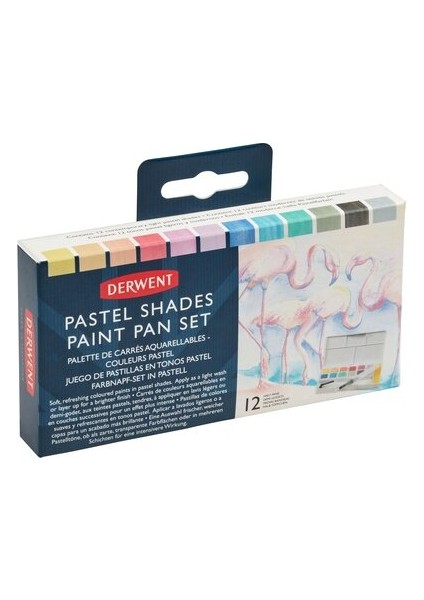 : Pastel Shades Sulu Boya Seti : 12 Renk fiyatları
