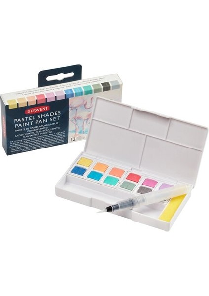 : Pastel Shades Sulu Boya Seti : 12 Renk indirimleri