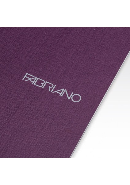 : Ecoqua Orginal Tel Zımbalı Çizgili Defter : Mor : A5 (40 Yaprak - 90 Gr)