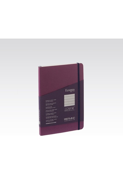 : Ecoqua Plus Dikiş Ciltli Noktalı Defter : Mor : A5 (90 gr - 80 Yaprak)