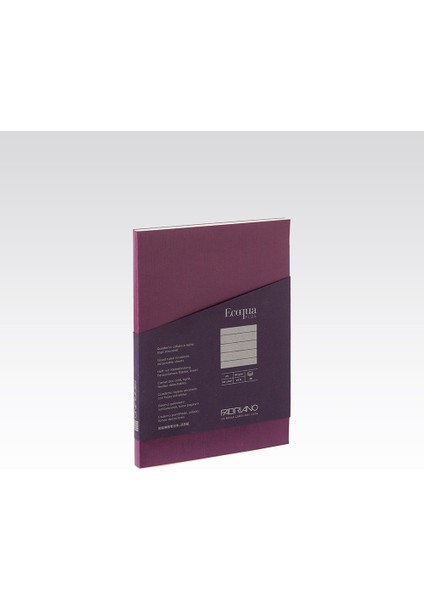 : Ecoqua Plus Tutkal Ciltli Noktalı Defter : Mor : A5 (90 gr - 80 Yaprak)