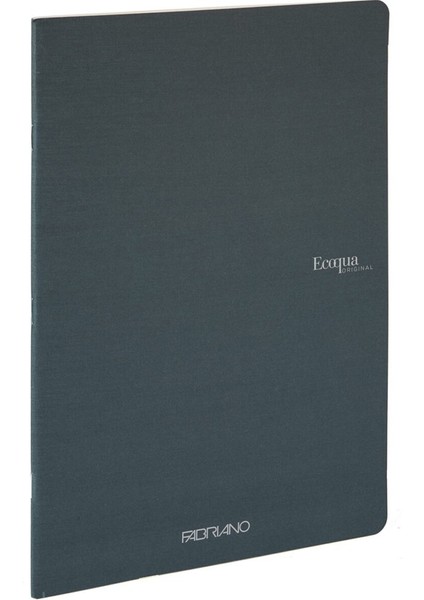 : Ecoqua Orginal Tel Zımbalı Noktalı Defter : Koyu Yeşil : A4 (40 Yaprak - 90 Gr)