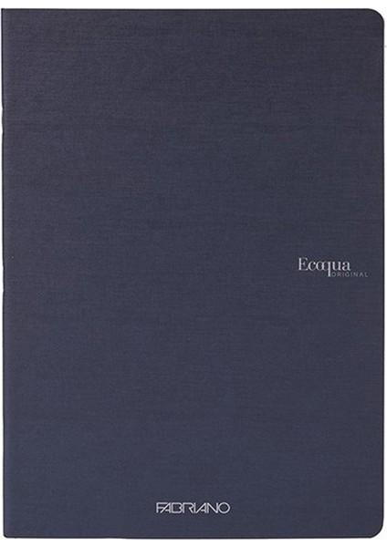 : Ecoqua Orginal Tel Zımbalı Noktalı Defter : Lacivert : A5 (40 Yaprak - 90 Gr)