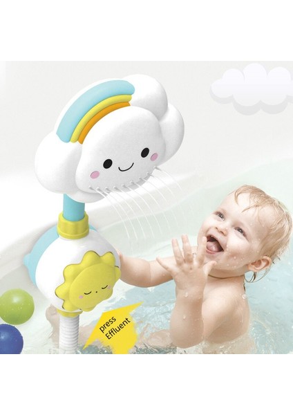 Çocuklar Duş Su Püskürtme Banyo Oyuncak (Yurt Dışından)