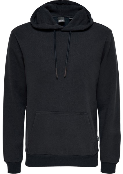 Koyu Lacivert Erkek Sweat Shirt Onsceres Hoodie Sweat Noos fırsatları