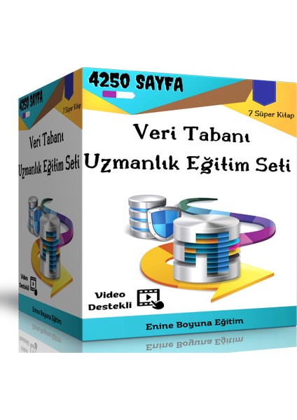 Veri Tabanı Uzmanlık Eğitim Seti (7 Süper Kitap)