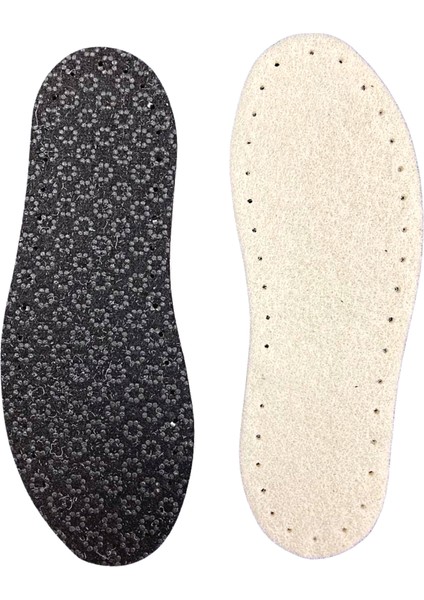 12 Çift Kaydırmaz Keçe Patik Panduf Tabanı, Delikli, 3 Katmanlı Hobi Örgü Tabanlığı, 9 mm Kalınlık fiyatları