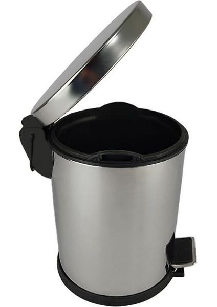 Paslanmaz Çelik Mutfak Çöp Kovası 3 Lt Gri - EF401 fiyatları