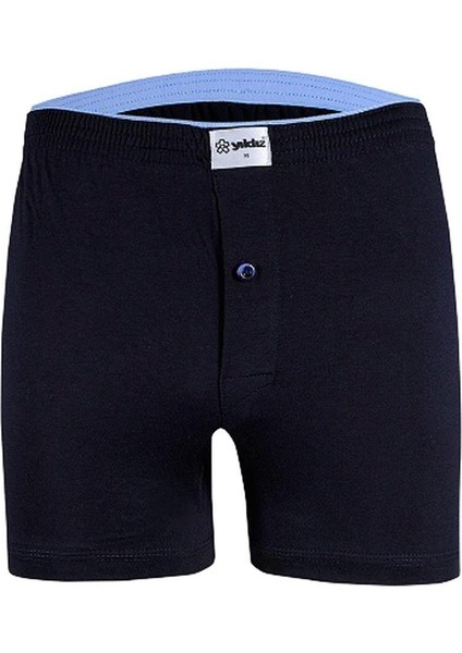 3'lü Yıldız Erkek Havlu Bel Penye Boxer
