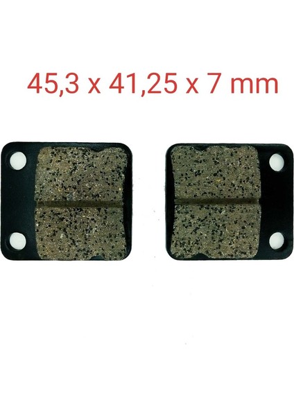 Mondial 151RS Ön Fren Disk Balatası