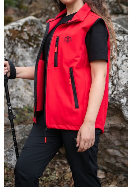 Softshell Yelek Fermuarlı Cepli Mevsimlik modelleri