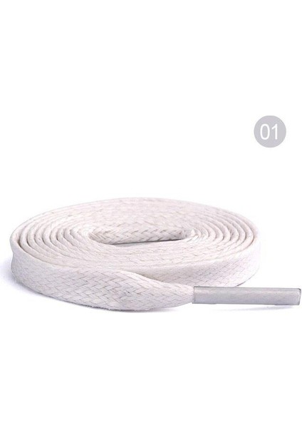 Yassı Mumlu Pamuklu Ayakkabı Bağı K918 08MM x 150CM 1 Çift modelleri