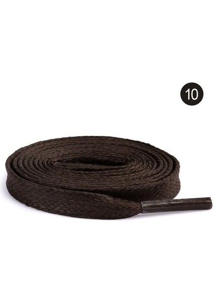 Yassı Mumlu Pamuklu Ayakkabı Bağı K918 08MM x 150CM 1 Çift modelleri