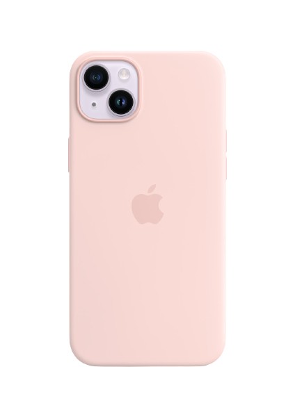 iPhone 14 Plus Silicone Case With Magsafe - Chalk Pink MPT73ZM/A