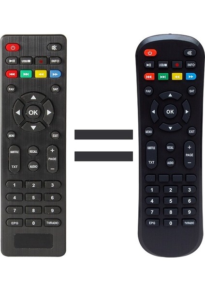 Weko Kr Magbox Royal*sıgma*orbit*freebox Starbox*xbox*wismann Mini 600 Hd Kumanda (UK-035) (34068=15221)