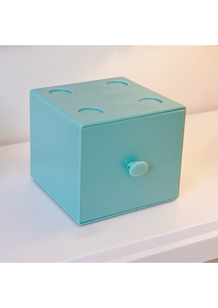 Masaüstü Kare Saklama Kutusu Organizatör (Yurt Dışından)