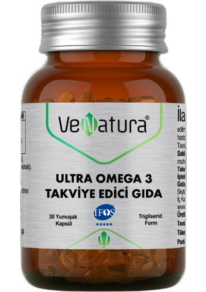 Ultra Omega-3 30 Yumuşak Kapsül