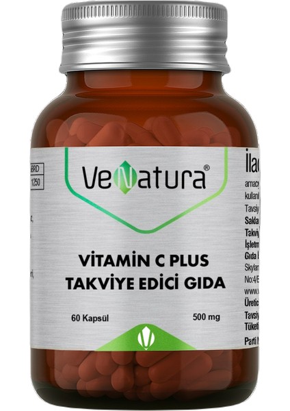 Vitamin C Plus 60 Kapsül