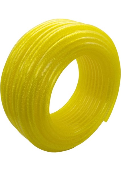 5410 Market Tipi 1/2'' Örgülü Şeffaf Bahçe Sulama Hortumu 25 mt