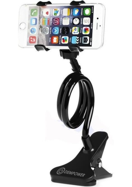 Siyah Akrobat Telefon Tutucu