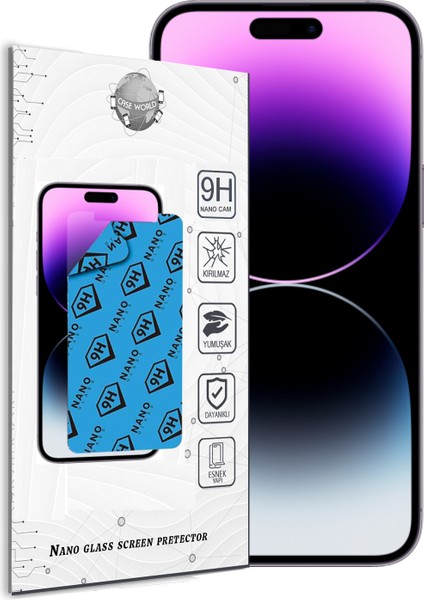 Caseworld Apple iPhone 14 Pro Max Nano Ekran Koruyucu Kırılmaz Esnek Cam fiyatları