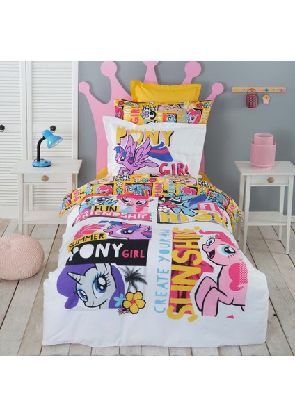 By Karaca Home Summer %100 Pamuk Tek Kişilik Nevresim Takımı