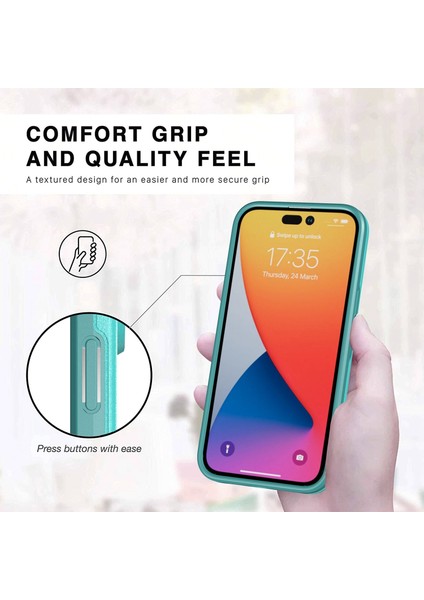 Iphone 14 Pro Max Için Çift Katı Renkli Zırh Telefon Kılıfı (Yurt Dışından) modelleri
