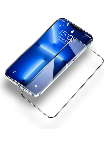 Apple iPhone 14 (6.1) Uyumlu Edge To Edge 6d Temperli Ekran Koruyucu