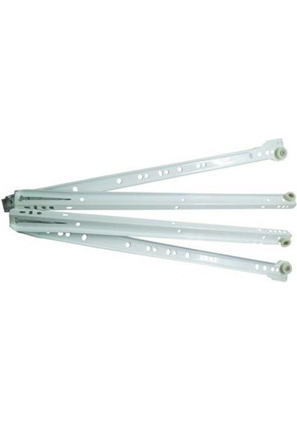Standart Çekmece Kızağı Dolap Çekmece Rayı Beyaz 50CM 1 Takım (Y-ÇK-50PS) fırsatları