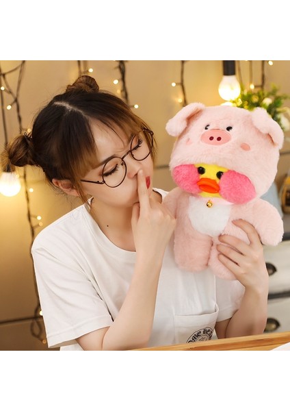 30CM Figür Peluş Oyuncak - Pembe (Yurt Dışından)