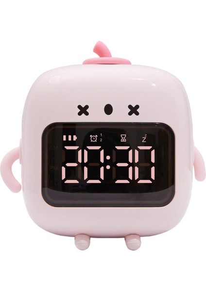 Çocuklar Dijital Çalar Saat Kolay Ayar Erteleme Işlevi Çocuklar Için Gençler Yetişkinler Pembe (Yurt Dışından) fiyatları