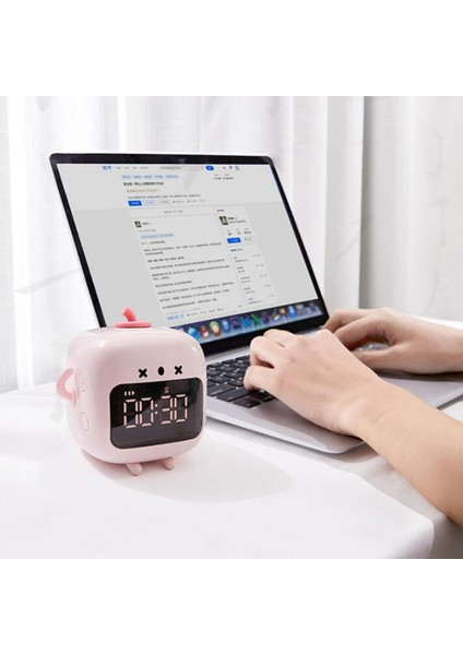 Çocuklar Dijital Çalar Saat Kolay Ayar Erteleme Işlevi Çocuklar Için Gençler Yetişkinler Pembe (Yurt Dışından) modelleri